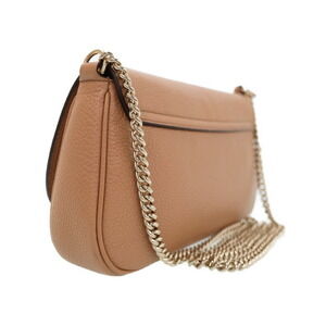 Gucci leather Tote Bag Shoulder Chain Soho pebbled